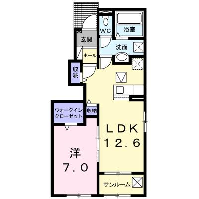 ガーデン　フィオーレ 101【管理NO：1-026403801-01010】 ★家具家電は申し込み後に搬入します 2026年08月上旬入居可能の物件画像