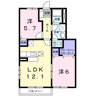 リブインクレストⅡ 105【管理NO：1-010924002-01040】 ★家具家電は申し込み後に搬入します★の物件画像