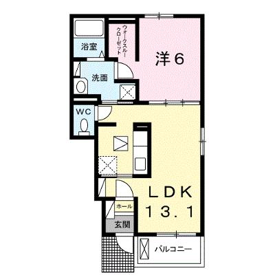 コンフォール　Ｂ 104【管理NO：1-021805602-01040】 ★家具家電は申し込み後に搬入します 2026年08月上旬入居可能の物件画像