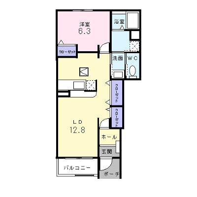 ブランシエ 103【管理NO：1-014354001-01030】 ★家具家電は申し込み後に搬入します★の物件画像