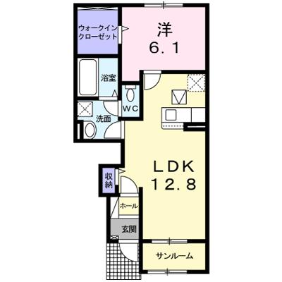 オフショアⅡ 104【管理NO：1-026254401-01040】 ★家具家電は申し込み後に搬入します★ ★2026年08月下旬入居可能★の物件画像