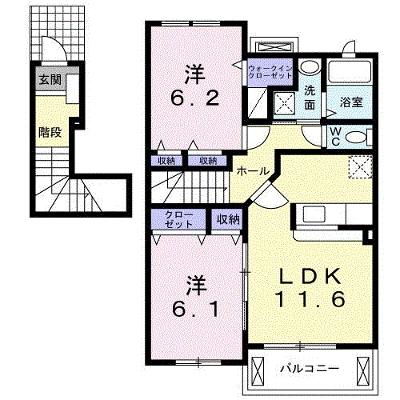 プロムナード参番館 202【管理NO：1-015483103-02020】 ★家具家電は申し込み後に搬入します★の物件画像