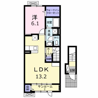 ルミナ 202【管理NO：1-028714101-02020】 ★家具家電は申し込み後に搬入します 2026年10月上旬入居可能の物件画像