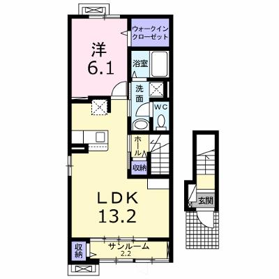 ルミナ 201【管理NO：1-028714101-02010】 ★家具家電は申し込み後に搬入します 2026年10月上旬入居可能の物件画像