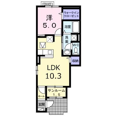 ルミナ 101【管理NO：1-028714101-01010】 ★家具家電は申し込み後に搬入します 2026年10月上旬入居可能の物件画像