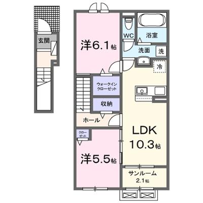 ヒカルサ富山水橋 205【管理NO：1-027556701-02050】 ★家具家電は申し込み後に搬入します 2026年09月中旬入居可能の物件画像