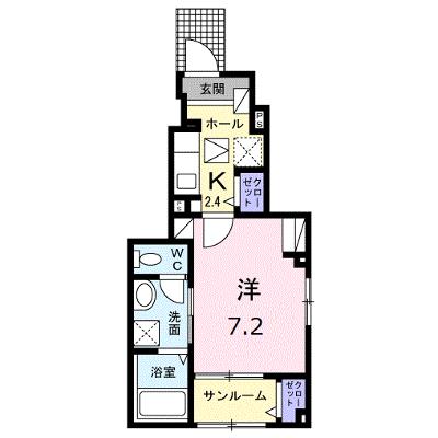 パルク 101【管理NO：1-026864201-01010】 ★家具家電は申し込み後に搬入します 2026年08月上旬入居可能の物件画像
