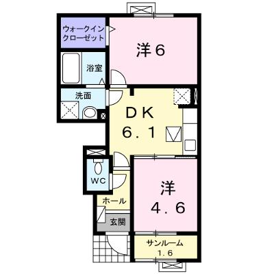 ジ・ラソ－レ　三国 102【管理NO：1-015924901-01020】 ★家具家電は申し込み後に搬入します 2026年08月下旬入居可能の物件画像