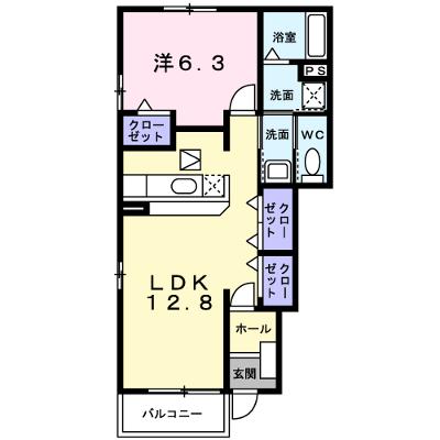 サン・パール　Ⅰ 101【管理NO：1-013120601-01010】 ★家具家電は申し込み後に搬入します 2026年09月中旬入居可能の物件画像