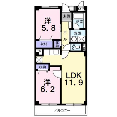 サンフォニア八田 102【管理NO：1-011724601-01020】 ★家具家電は申し込み後に搬入します★ ★2026年09月中旬入居可能★の物件画像