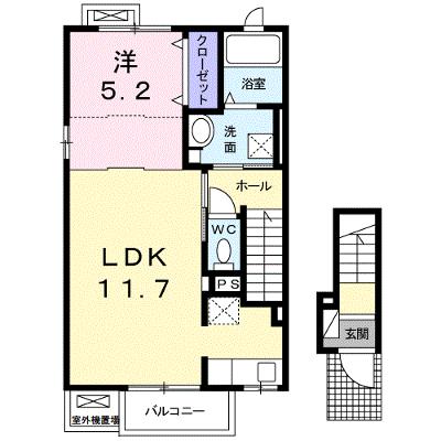 ＫメゾンⅠ 201【管理NO：1-026351401-02010】 ★家具家電は申し込み後に搬入します★ ★2026年09月上旬入居可能★の物件画像