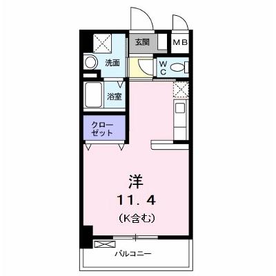 レイ　ペーラ 202【管理NO：1-016060501-02020】 ★家具家電は申し込み後に搬入します 2026年09月上旬入居可能の物件画像
