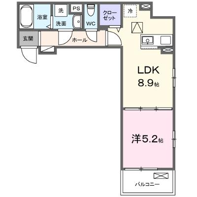 ライゼ 102【管理NO：1-027732201-01020】 ★家具家電は申し込み後に搬入します★の物件画像