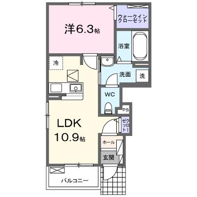 カシオペア 101【管理NO：1-028194101-01010】 ★家具家電は申し込み後に搬入します 2026年09月上旬入居可能の物件画像