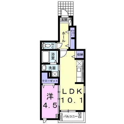 ｇｅｒｍｅｒ　Ⅰ 101【管理NO：1-019522401-01010】 ★家具家電は申し込み後に搬入します 2026年08月下旬入居可能の物件画像