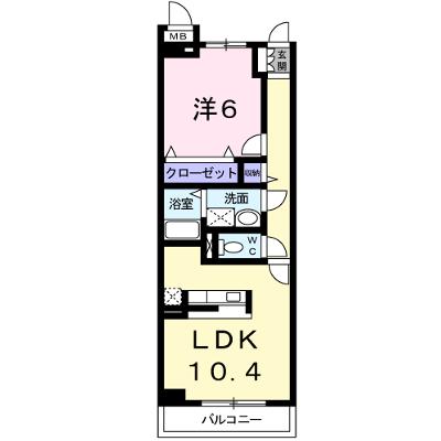 Ｄｅａｍｅｒ大門 202【管理NO：1-016361401-02020】 ★家具家電は申し込み後に搬入します★ ★2026年10月中旬入居可能★の物件画像