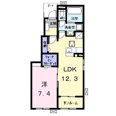 ガーデンプラザ 101【管理NO：1-027466401-01010】 ★家具家電は申し込み後に搬入します 2026年08月上旬入居可能の物件画像