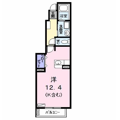 アンテノール 102【管理NO：1-010927801-01020】 ★家具家電は申し込み後に搬入します 2026年09月上旬入居可能の物件画像