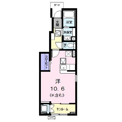 ルミエール明野 101【管理NO：1-027750201-01010】 ★家具家電は申し込み後に搬入します 2026年08月上旬入居可能の物件画像