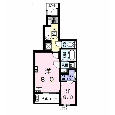 アルドーレ（Ａｒｄｏｒｅ） 102【管理NO：1-025863901-01020】 ★家具家電は申し込み後に搬入します 2026年08月下旬入居可能の物件画像
