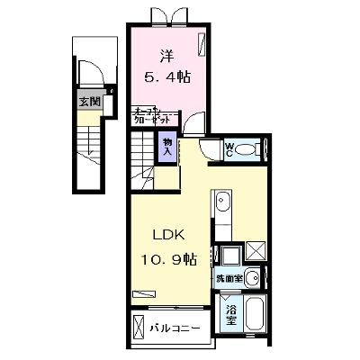 ＹＫ　ＰＬＡＣＥ 203【管理NO：1-022840401-02030】 ★家具家電は申し込み後に搬入します★の物件画像