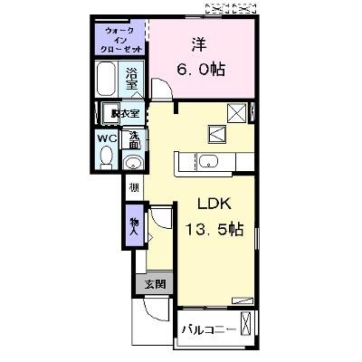 カーサ　エテルナ 103【管理NO：1-019146401-01030】 ★家具家電は申し込み後に搬入します★ ★2026年08月下旬入居可能★の物件画像