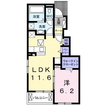 ル・ソレイユⅠ 102【管理NO：1-025672501-01020】 ★家具家電は申し込み後に搬入します★ ★2026年09月上旬入居可能★の物件画像
