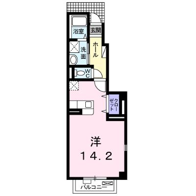 プリマベーラⅠ 101【管理NO：1-013825701-01010】 ★家具家電は申し込み後に搬入します★ ★2026年08月中旬入居可能★の物件画像