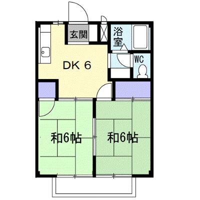 サンハイツ千代 202【管理NO：1-000504401-02020】 ★家具家電は申し込み後に搬入します★ ★2026年09月上旬入居可能★の物件画像