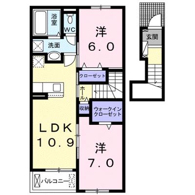 メゾンホープ　甲南Ⅱ 204【管理NO：1-026161102-02040】 ★家具家電は申し込み後に搬入します★ ★2026年09月中旬入居可能★の物件画像