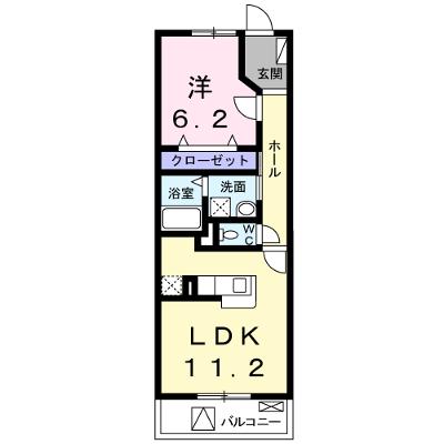 ソレイユカヤノⅤ 305【管理NO：1-022665901-03050】 ★家具家電は申し込み後に搬入します★の物件画像