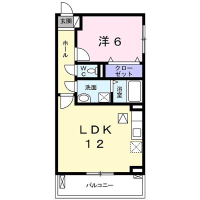ロゼ・クリスタⅡ 101【管理NO：1-019353301-01010】 ★家具家電は申し込み後に搬入します★の物件画像