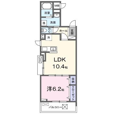 ミモザ 202【管理NO：1-027735301-02020】 ★家具家電は申し込み後に搬入します 2026年08月上旬入居可能の物件画像