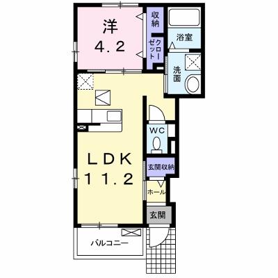 ソテ・ドゥシュ宝塚 101【管理NO：1-019862501-01010】 ★家具家電は申し込み後に搬入します 2026年08月下旬入居可能の物件画像