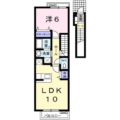 ピエデルモンテ・Ｍ　Ａ 203【管理NO：1-016122001-02030】 ★家具家電は申し込み後に搬入します★ ★2026年09月中旬入居可能★の物件画像