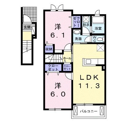サンリットＡ 202【管理NO：1-018902301-02020】 ★家具家電は申し込み後に搬入します 2026年08月下旬入居可能の物件画像