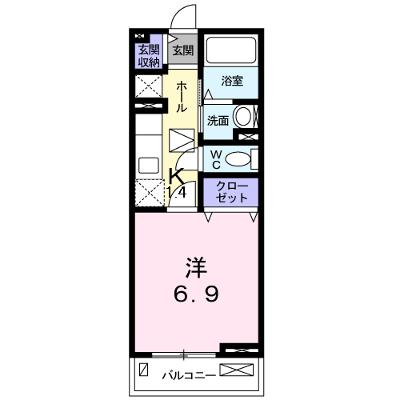 フェリーチェ 103【管理NO：1-018889501-01030】 ★家具家電は申し込み後に搬入します★ ★2026年08月下旬入居可能★の物件画像