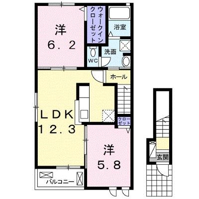 たいしの杜Ⅰ 201【管理NO：1-024674401-02010】 ★家具家電は申し込み後に搬入します 2026年08月下旬入居可能の物件画像