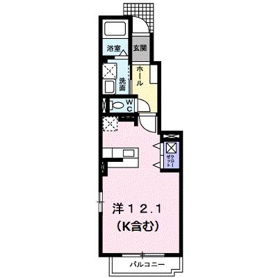 プランド－ル　Ｍ　Ｂ 105【管理NO：1-016067102-01040】 ★家具家電は申し込み後に搬入します 2026年07月下旬入居可能の物件画像