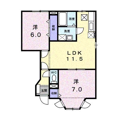セントラル・ヒルズ 105【管理NO：1-010040501-01040】 ★家具家電は申し込み後に搬入します★ ★2026年09月中旬入居可能★の物件画像
