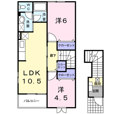 サンフェニックスＢ 201【管理NO：1-012517802-02010】 ★家具家電は申し込み後に搬入します★の物件画像