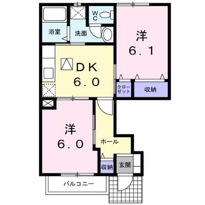 エクセラン・アビテＢ 101【管理NO：1-010144602-01010】 ★家具家電は申し込み後に搬入します★の物件画像