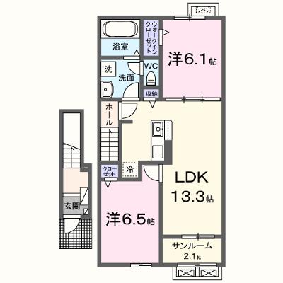 ｃｏｎｓｔｅｌｌａｔｉｏｎ 203【管理NO：1-028711501-02030】 ★家具家電は申し込み後に搬入します★ ★2027年02月中旬入居可能★の物件画像