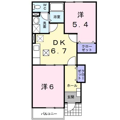 ピュアヒルズ 102【管理NO：1-011783101-01020】 ★家具家電は申し込み後に搬入します★ ★2026年10月中旬入居可能★の物件画像