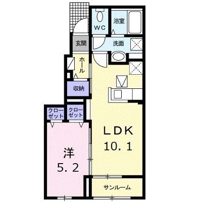 エターナルグランツ 103【管理NO：1-027052001-01030】 ★家具家電は申し込み後に搬入します★の物件画像