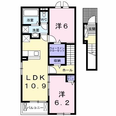 ロータス北泉２ 206【管理NO：1-027116802-02050】 ★家具家電は申し込み後に搬入します★ ★2026年08月下旬入居可能★の物件画像