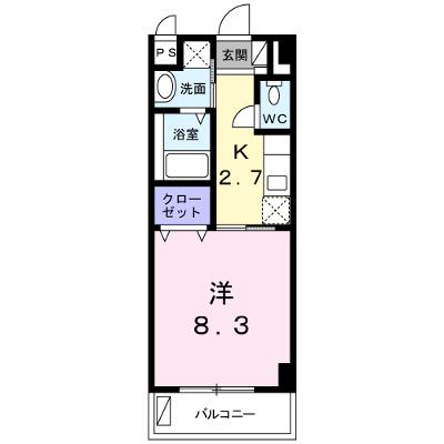 グランビスタ 503【管理NO：1-025374901-05030】 ★家具家電は申し込み後に搬入します★ ★2026年09月中旬入居可能★の物件画像