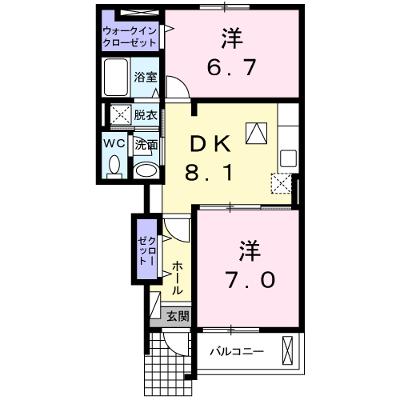 グリーンヴィレッジⅡ 103【管理NO：1-019940601-01030】 ★家具家電は申し込み後に搬入します★ ★2026年08月下旬入居可能★の物件画像