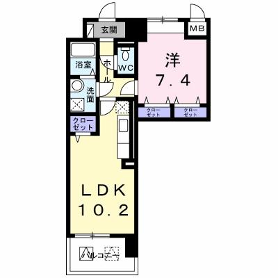 天神　戎　長柄 302【管理NO：1-019956701-03020】 ★家具家電は申し込み後に搬入します★ ★2026年08月下旬入居可能★の物件画像