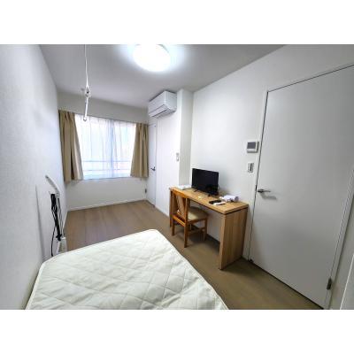 🔷🔹🔸🔶⭐25年12月新築♪⭐1K角部屋⭐2口コンロ・浴室乾燥機など設備充実が充実しています⭐【禁煙&Wi-Fi無料】⭐🔶🔸🔹🔷「K34」の物件画像